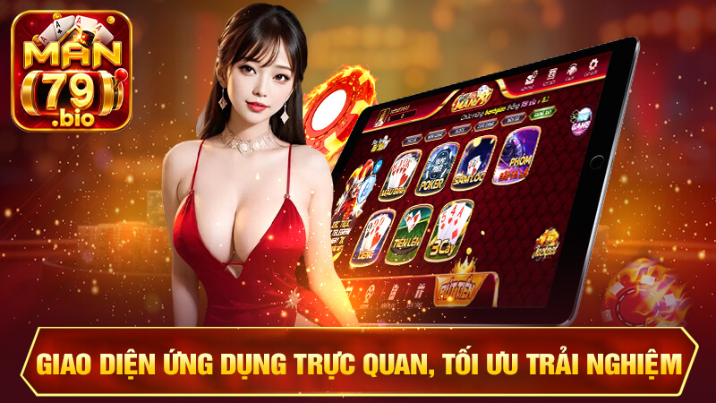 Giao diện ứng dụng trực quan, tối ưu trải nghiệm
