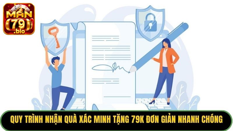 Man79: Đăng Ký Xác Minh Tặng 79K Trải Nghiệm Cực Đã 2026 2 Quy trình nhận quà xác minh tặng 79k đơn giản nhanh chóng.